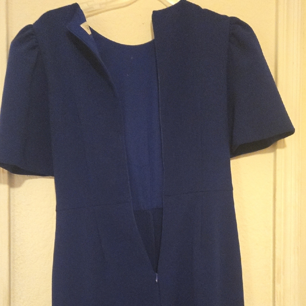 Eliza J Royal Blue Long Sleeve Dress